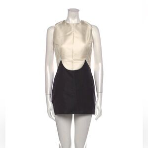 Paula Hian
Colorblock Pattern Mini Dress